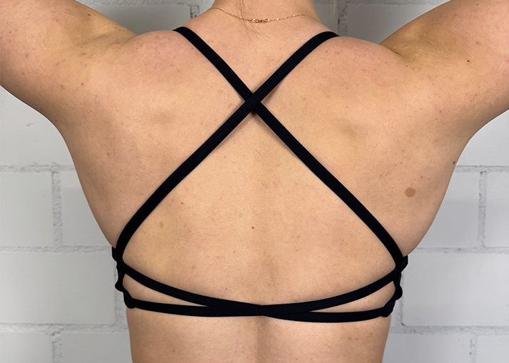 Twist Sports Bra Black