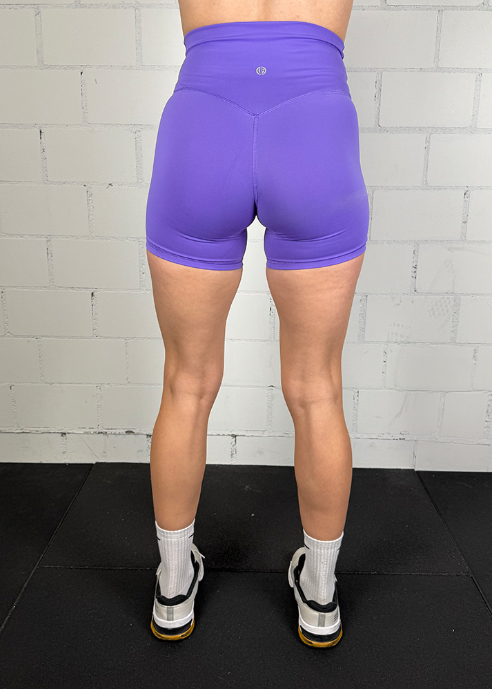 Booty Shorts V-Shape Lavender