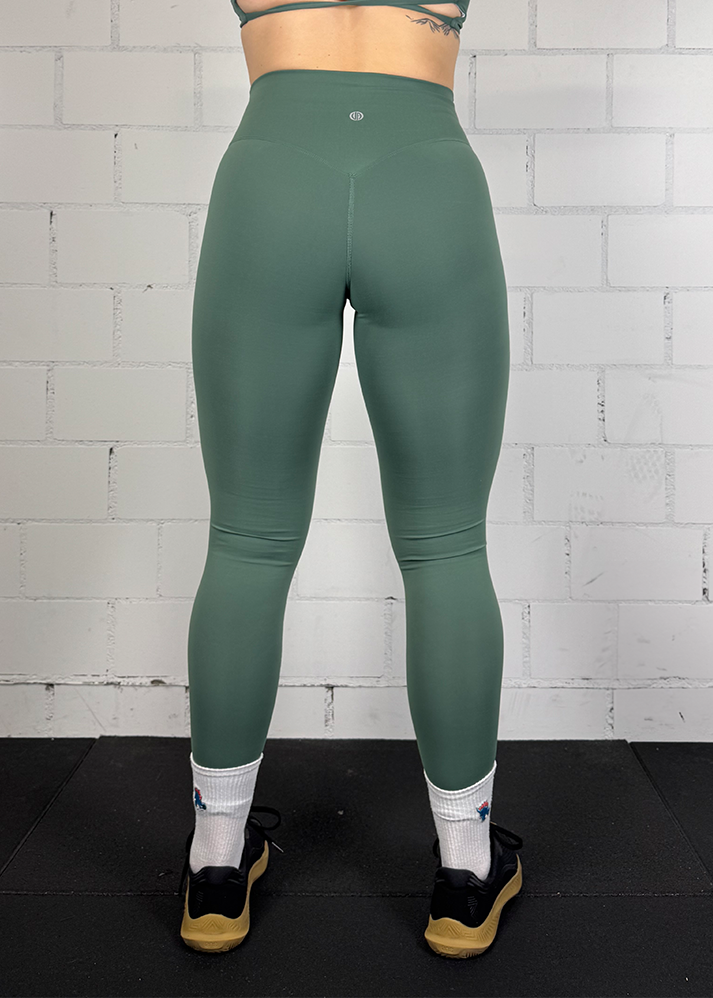 Tights V-Shape Green