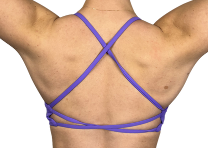 Twist Sports Bra Lavender