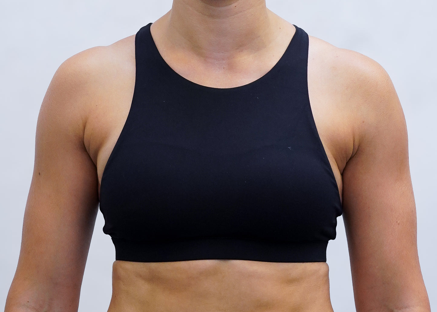 Athlete Highneck Bra Black