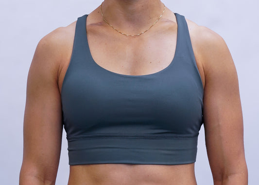 Color Rush Bra Dark Green