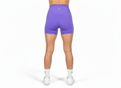 Booty Shorts V-Shape Lavender