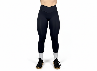 Tights V-Shape Black