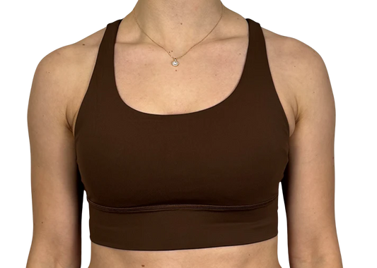Color Rush Bra Dusty Chestnut
