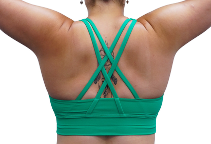 Color Rush Bra Green