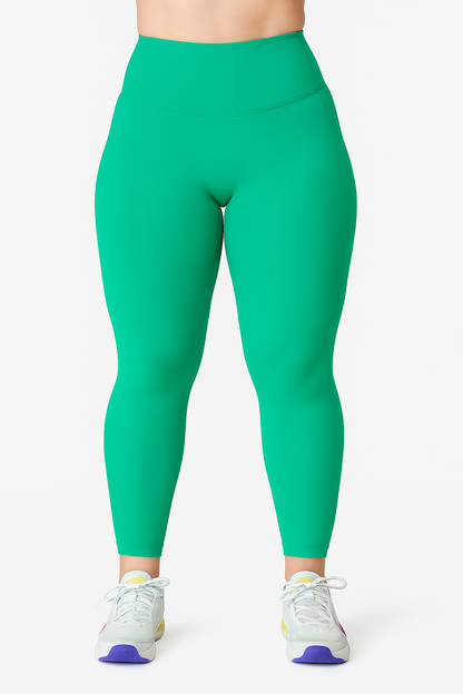 Color Rush Tights Green Seamless
