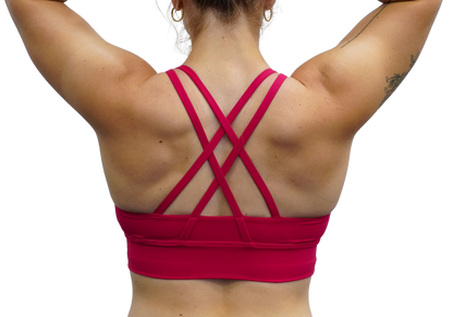 Color Rush Bra Red