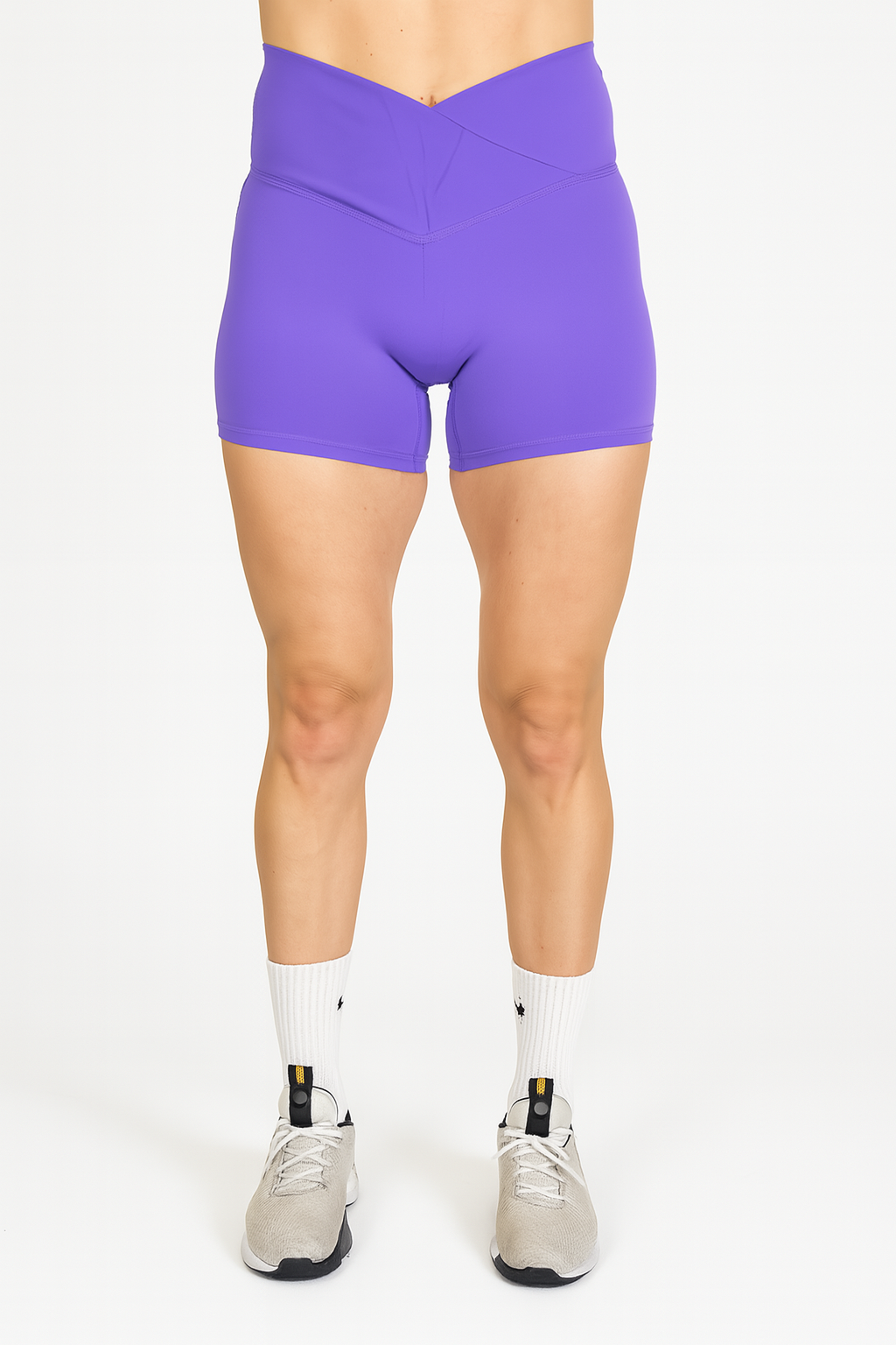 Booty Shorts V-Shape Lavender