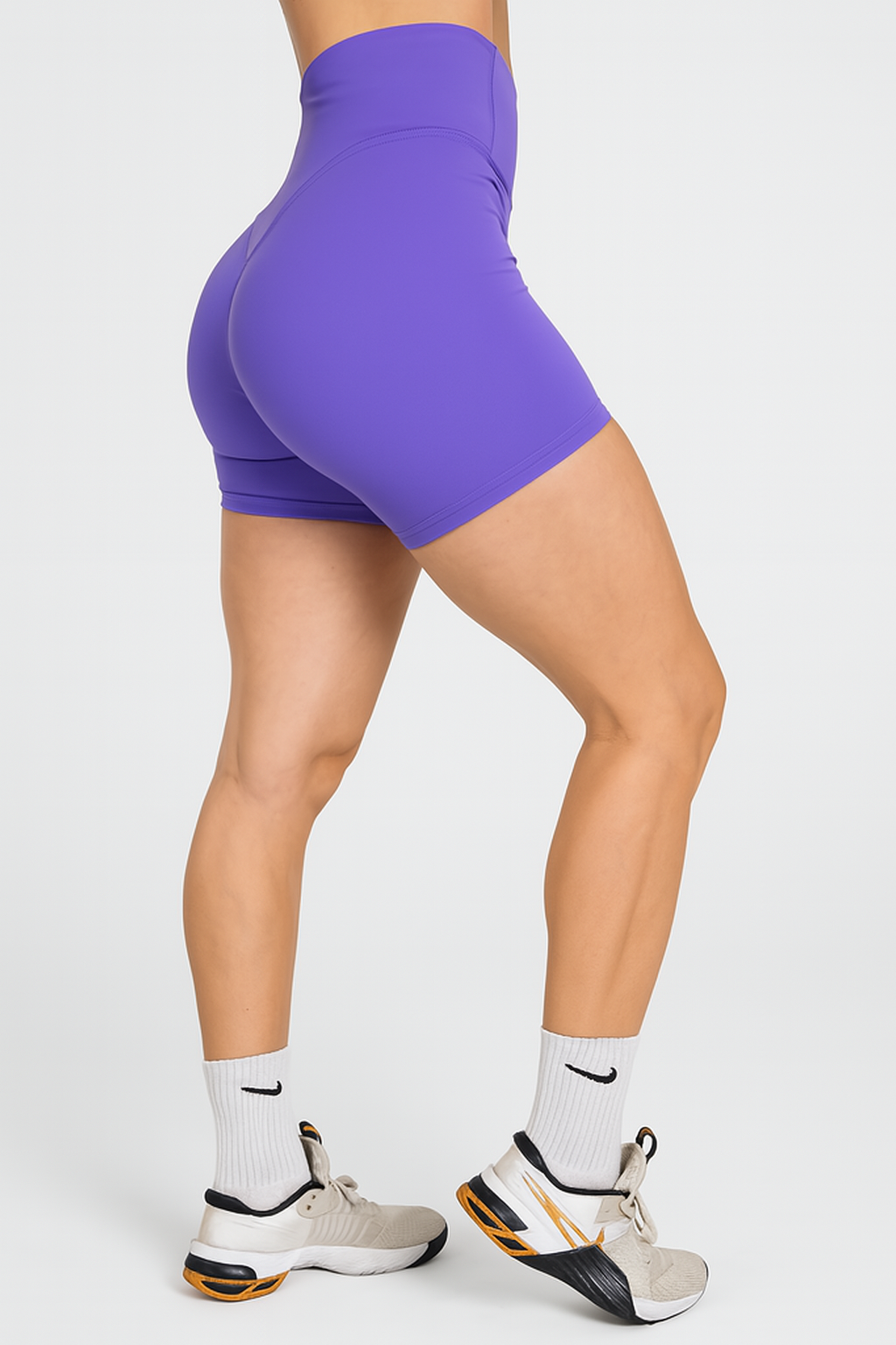 Booty Shorts V-Shape Lavender